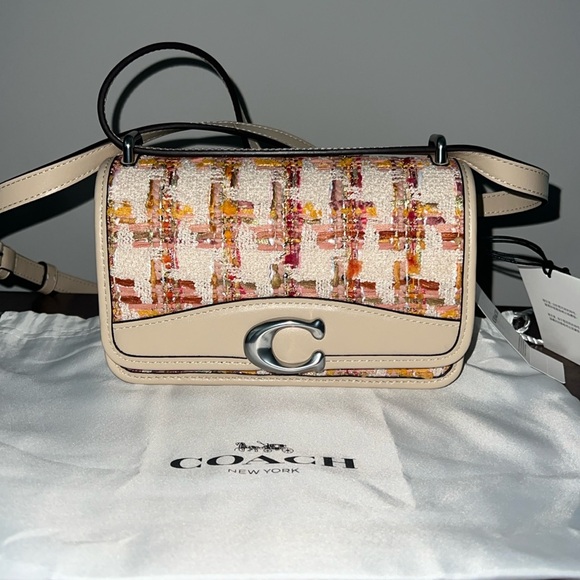 Coach Bandit Crossbody Bag In Tweed NWT - Picture 3 of 9